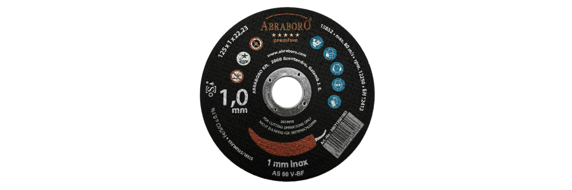 Cutting disc black